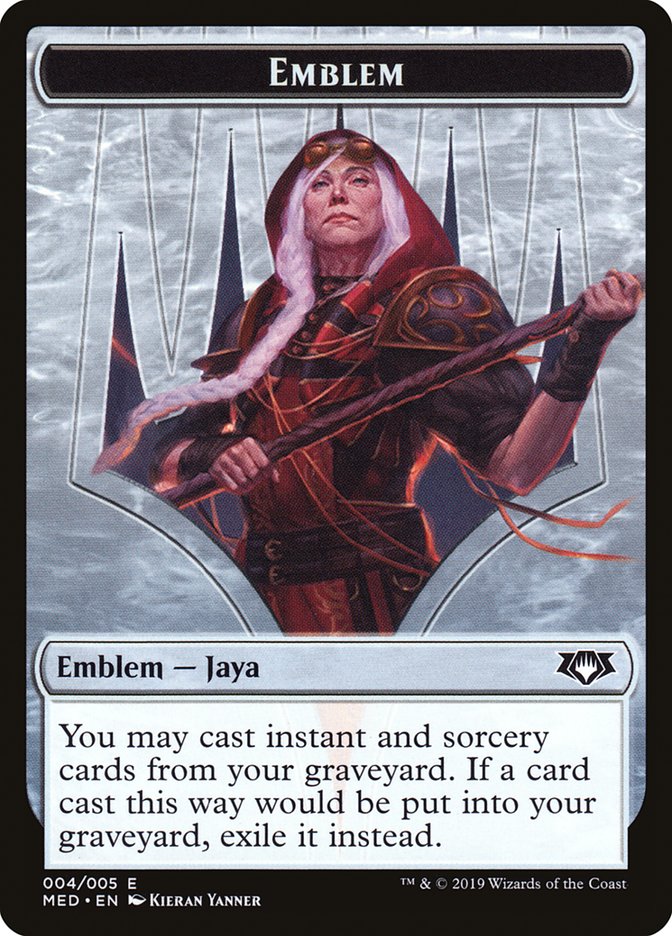 Jaya Ballard Emblem [Mythic Edition Tokens] | Total Play