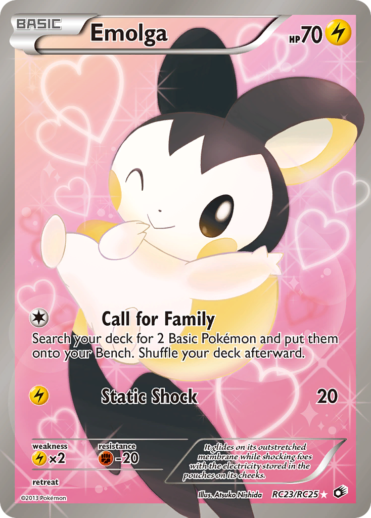 Emolga (RC23/RC25) [Black & White: Legendary Treasures] | Total Play
