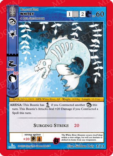 Whitey [Cryptid Nation: Wilderness First Edition Release Event Deck] | Total Play