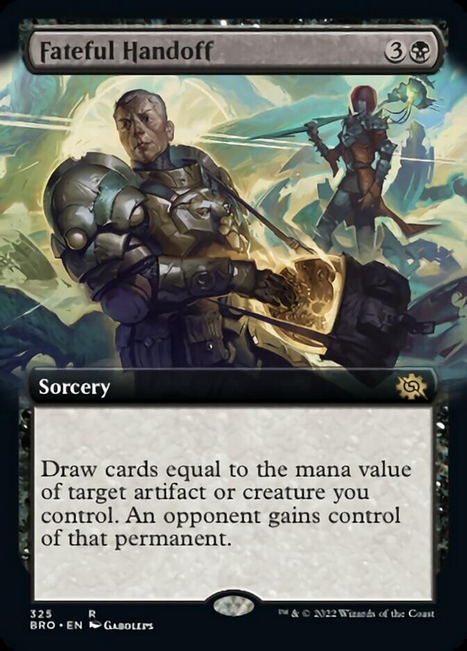 Fateful Handoff (Extended Art) [The Brothers' War] | Total Play