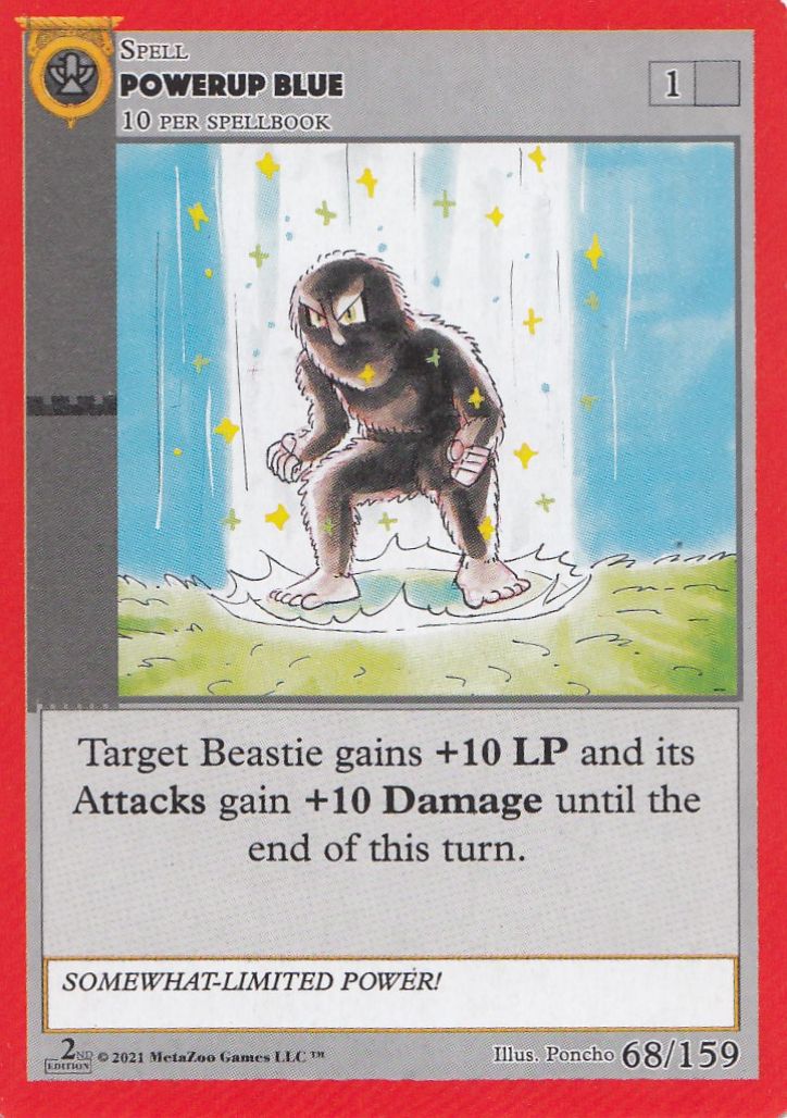 Powerup Blue [Cryptid Nation: Second Edition] | Total Play