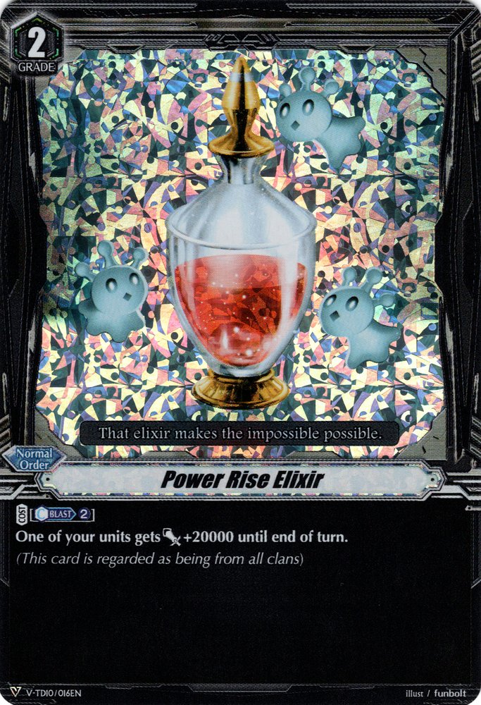 Power Rise Elixir (Parallel Foil) (V-TD10/016EN) [Chronojet] | Total Play