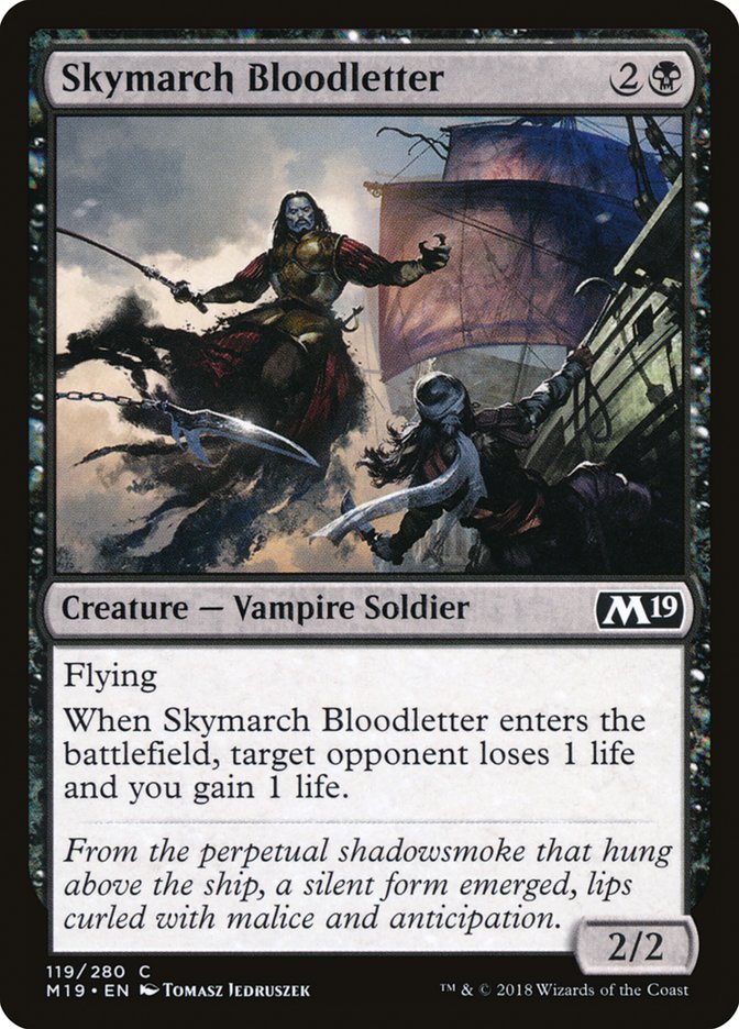 Skymarch Bloodletter [Core Set 2019] | Total Play