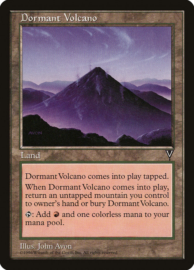 Dormant Volcano [Visions] | Total Play