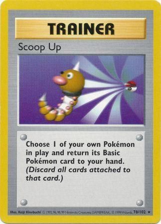 Scoop Up (78/102) [Base Set Shadowless Unlimited] | Total Play