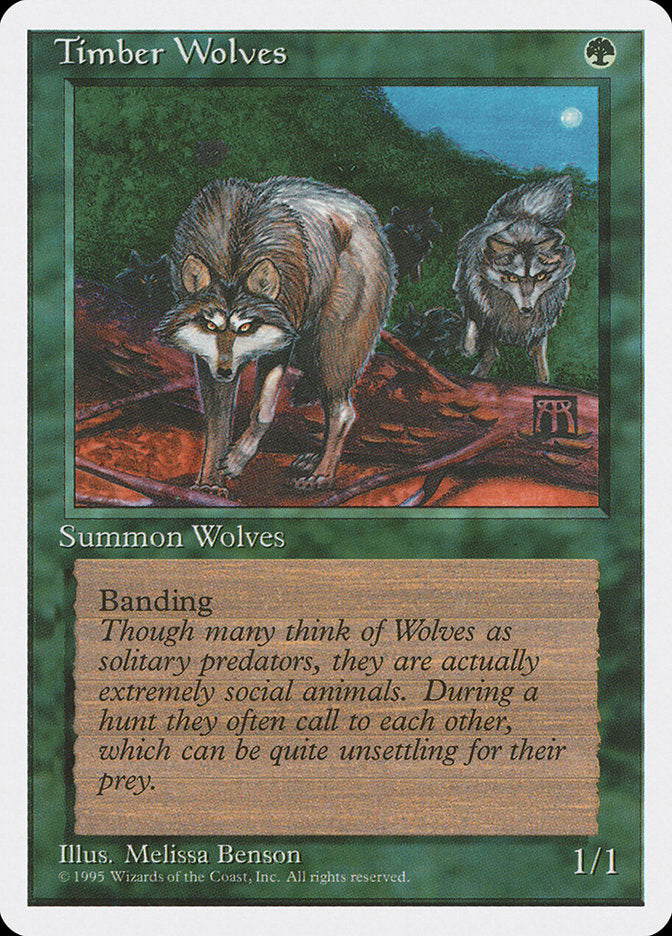 Timber Wolves [Fourth Edition] | Total Play