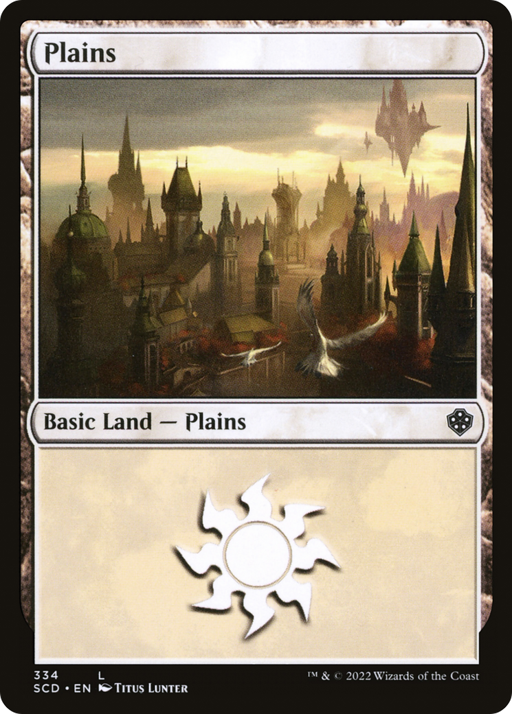 Plains (334) [Starter Commander Decks] | Total Play