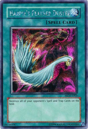 Harpie's Feather Duster [WC4-E003] Prismatic Secret Rare | Total Play