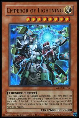 Emperor of Lightning [WCPS-EN702] Ultra Rare | Total Play