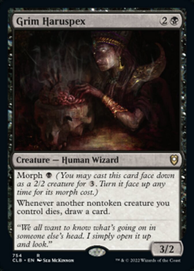Grim Haruspex [Commander Legends: Battle for Baldur's Gate] | Total Play