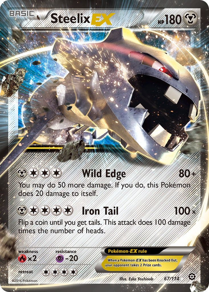 Steelix EX (67/114) [XY: Steam Siege] | Total Play