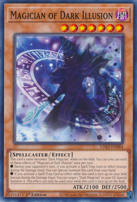 Magician of Dark Illusion [LDS3-EN084] Common | Total Play