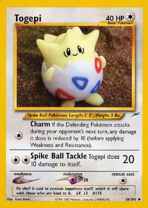 Togepi (56/105) [Neo Destiny Unlimited] | Total Play