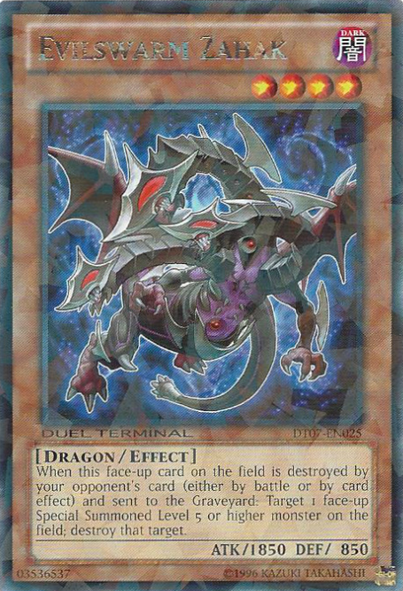 Evilswarm Zahak [DT07-EN025] Rare | Total Play