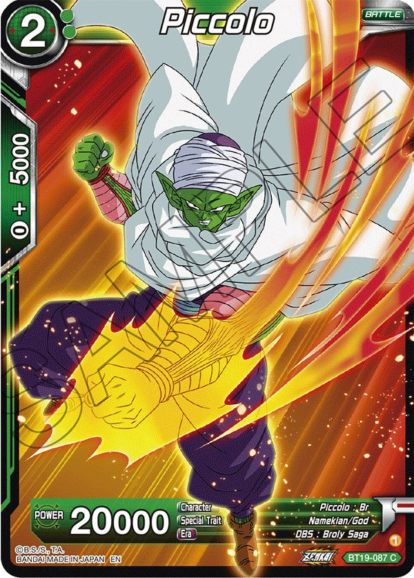 Piccolo (BT19-087) [Fighter's Ambition] | Total Play