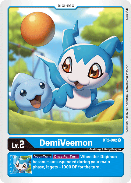 DemiVeemon [BT2-002] [Release Special Booster Ver.1.5] | Total Play