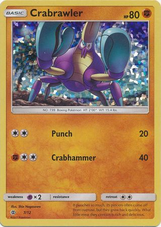 Crabrawler (7/12) [McDonald's Promos: 2017 Collection] | Total Play