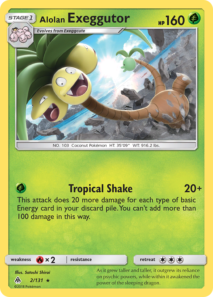 Alolan Exeggutor (2/131) [Sun & Moon: Forbidden Light] | Total Play