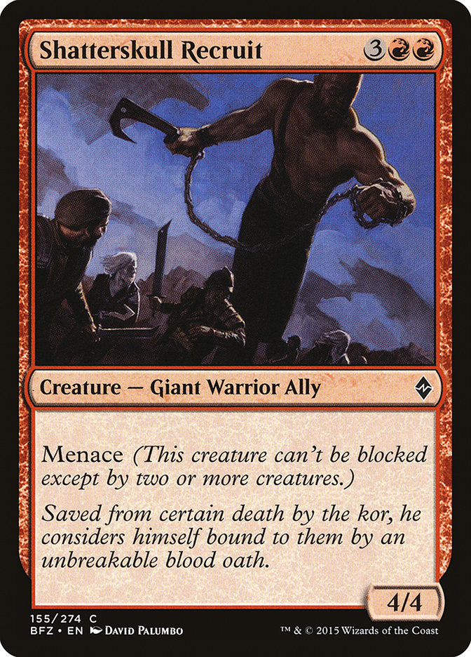Shatterskull Recruit [Battle for Zendikar] | Total Play