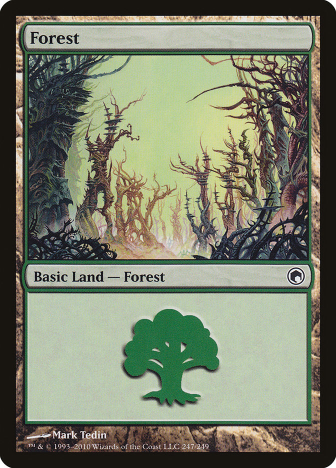 Forest (247) [Scars of Mirrodin] | Total Play