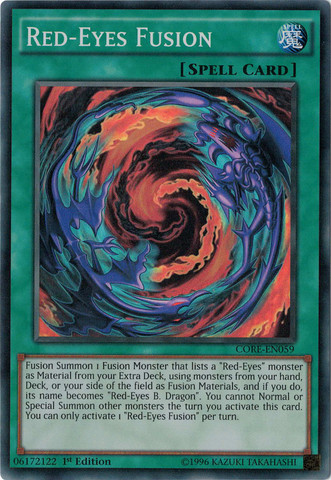 Red-Eyes Fusion [CORE-EN059] Super Rare | Total Play