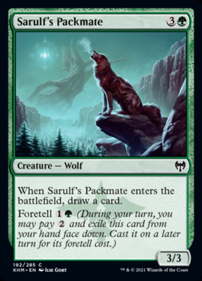 Sarulf's Packmate [Kaldheim] | Total Play