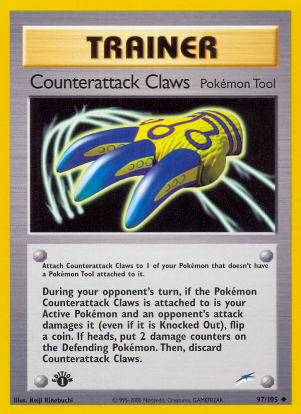 Counterattack Claws (97/105) [Neo Destiny 1st Edition] | Total Play