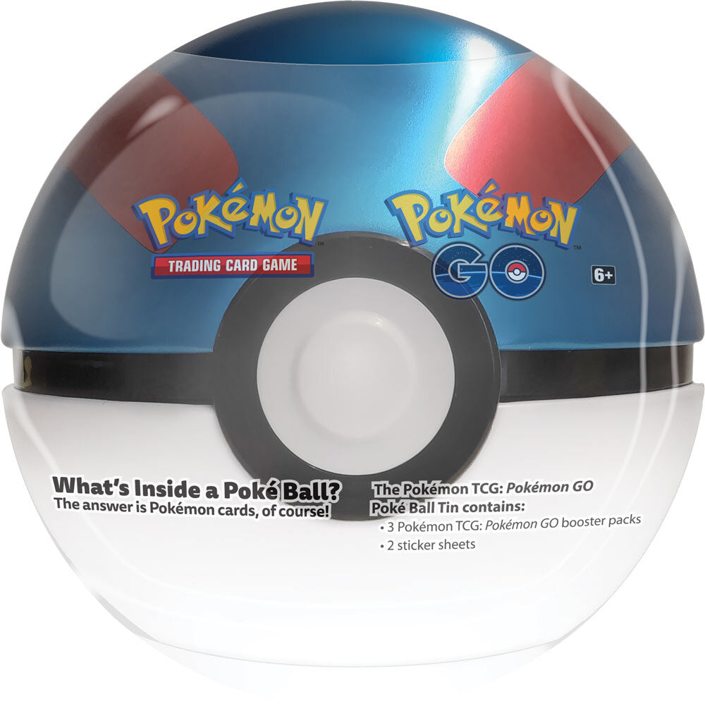 Pokemon GO - Poke Ball Tin (Great Ball) | Total Play