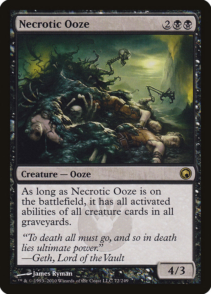 Necrotic Ooze [Scars of Mirrodin] | Total Play