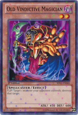 Old Vindictive Magician [BP01-EN060] Starfoil Rare | Total Play