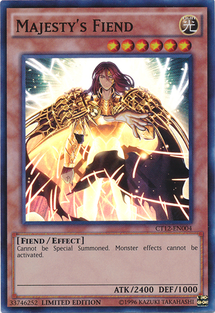 Majesty's Fiend [CT12-EN004] Super Rare | Total Play