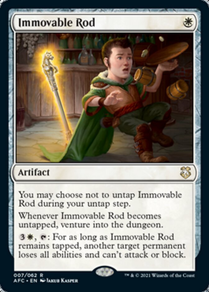 Immovable Rod [Dungeons & Dragons: Adventures in the Forgotten Realms Commander] | Total Play