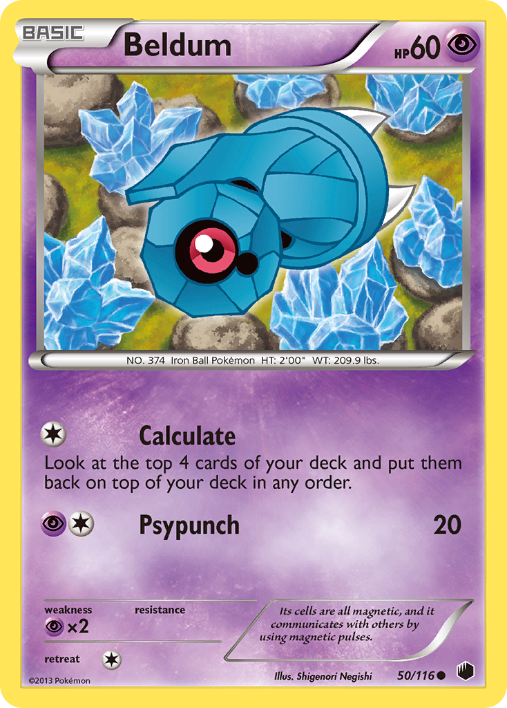 Beldum (50/116) [Black & White: Plasma Freeze] | Total Play