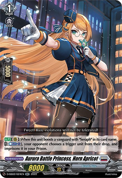 Aurora Battle Princess, Horn Apricot (D-SS02/024EN) [Festival Collection 2022] | Total Play