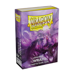 Dragon Shield: Japanese Size 60ct Sleeves - Wraith (Dual Matte) | Total Play