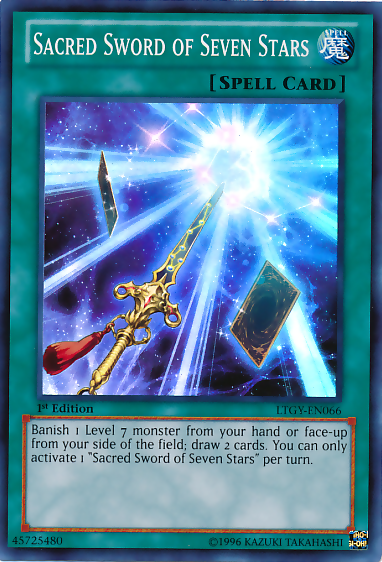 Sacred Sword of Seven Stars [LTGY-EN066] Super Rare | Total Play