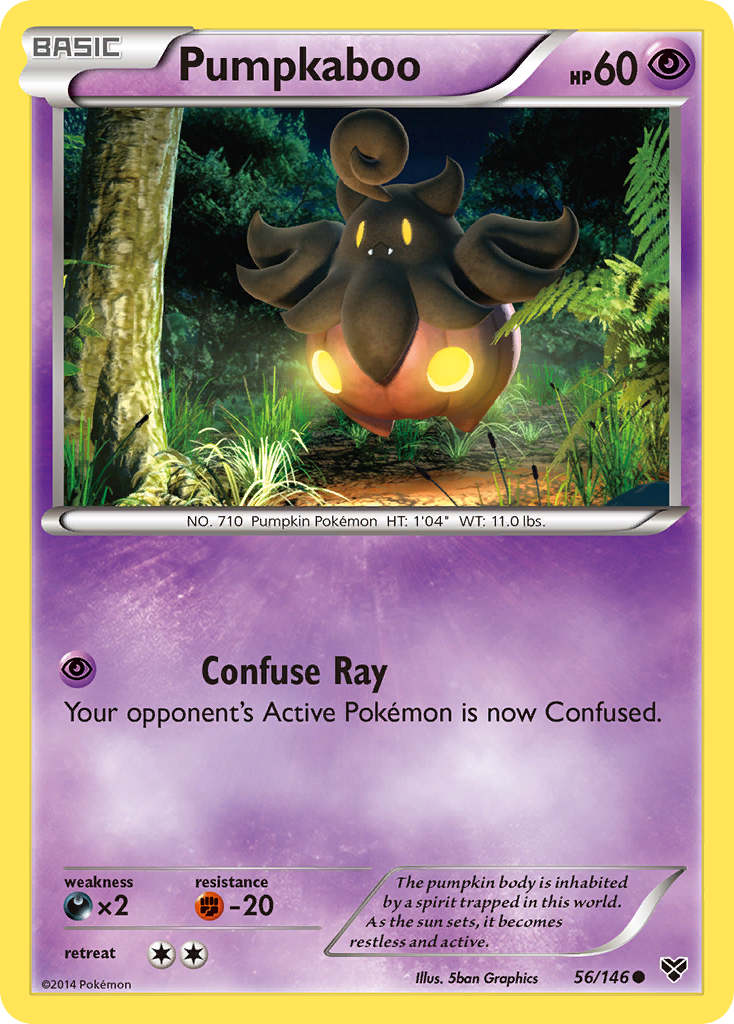 Pumpkaboo (56/146) [XY: Base Set] | Total Play