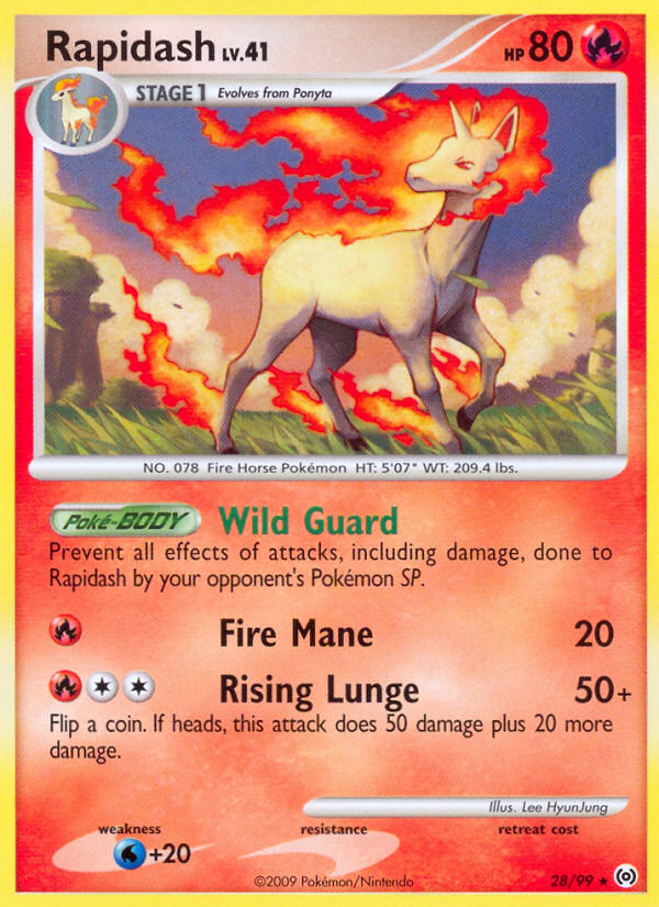 Rapidash (28/99) [Platinum: Arceus] | Total Play