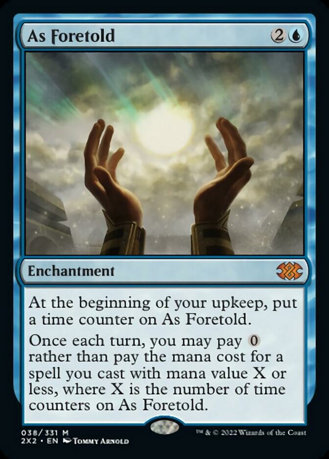 As Foretold [Double Masters 2022] | Total Play