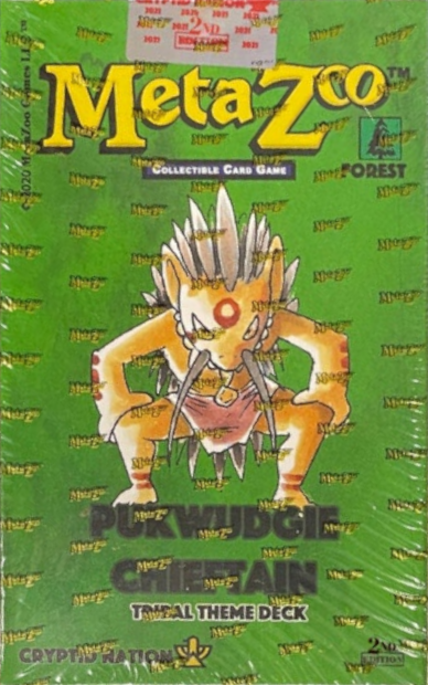 Cryptid Nation - Tribal Theme Deck (Pukwudgie Chieftain) (2nd Edition) | Total Play