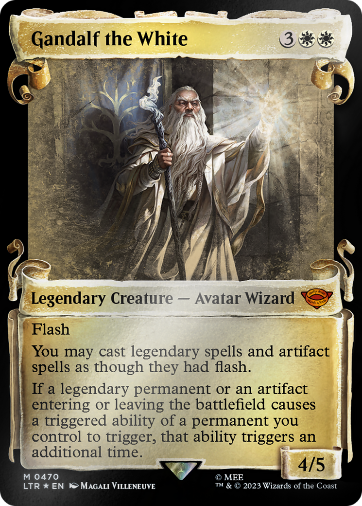 Gandalf the White [The Lord of the Rings: Tales of Middle-Earth Showcase Scrolls] | Total Play