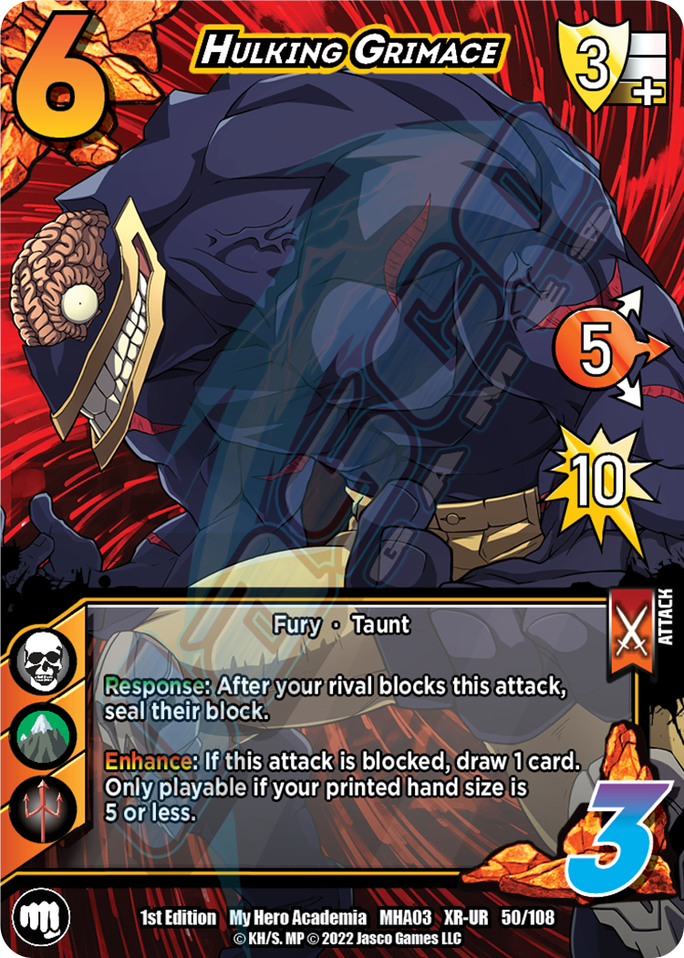 Hulking Grimace [Heroes Clash XR] | Total Play