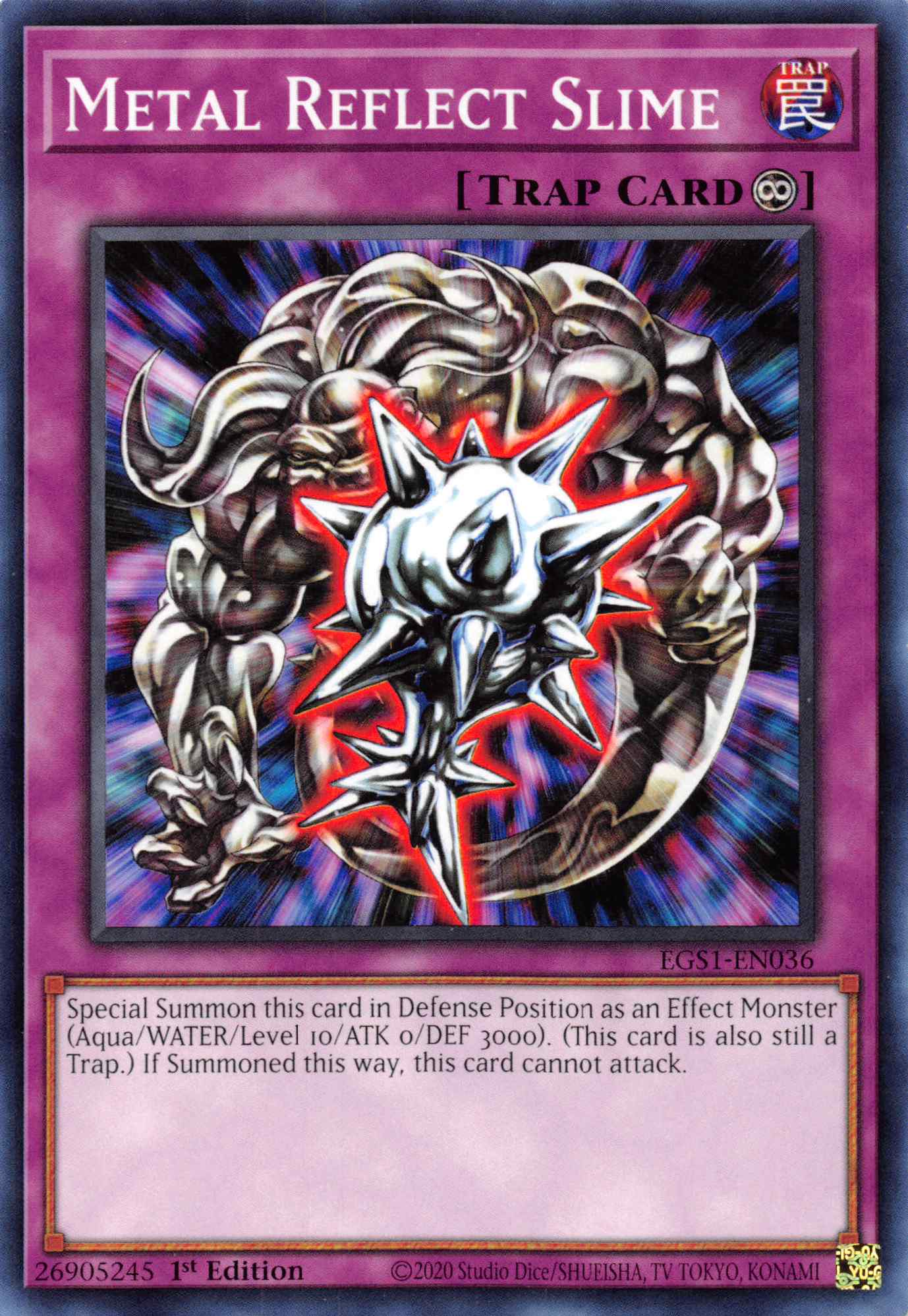 Metal Reflect Slime [EGS1-EN036] Common | Total Play