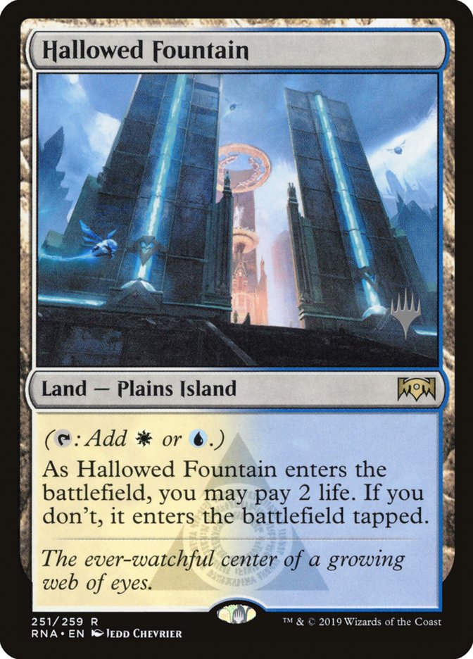 Hallowed Fountain (Promo Pack) [Ravnica Allegiance Promos] | Total Play
