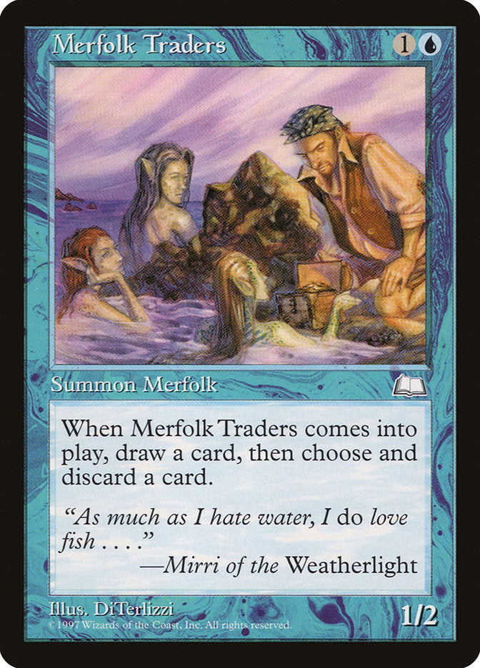 Merfolk Traders [Weatherlight] | Total Play