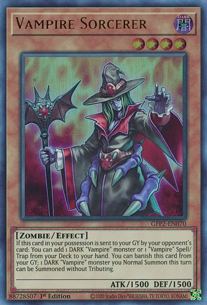 Vampire Sorcerer [GFP2-EN070] Ultra Rare | Total Play