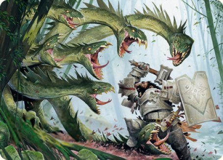 Lair of the Hydra Art Card [Dungeons & Dragons: Adventures in the Forgotten Realms Art Series] | Total Play