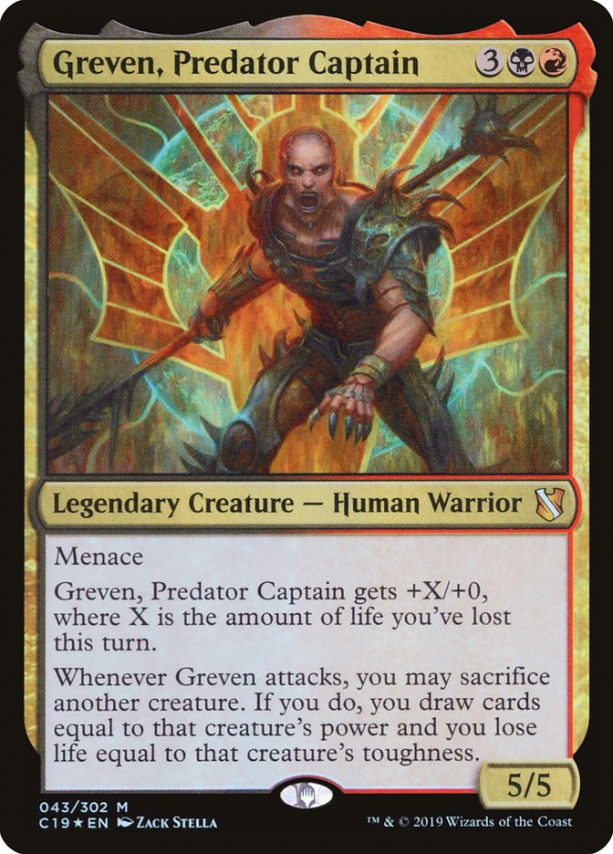 Greven, Predator Captain [Commander 2019] | Total Play