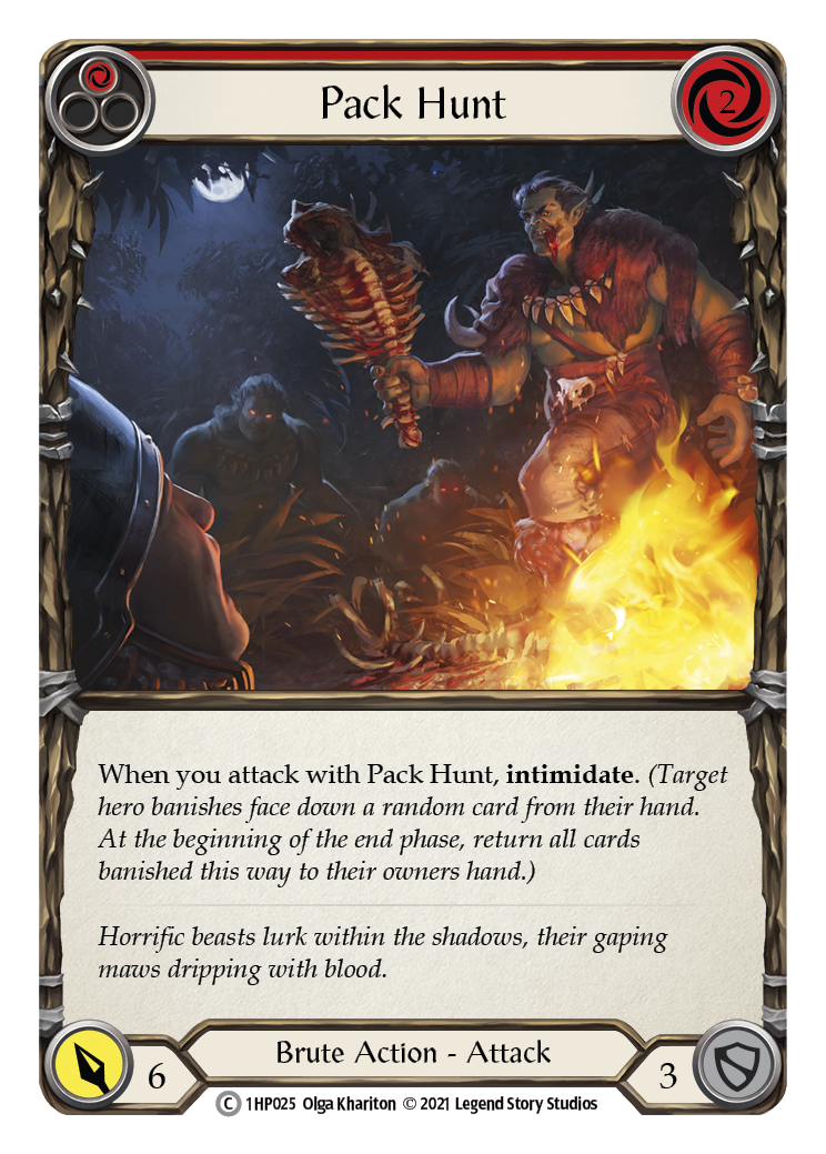 Pack Hunt (Red) [1HP025] (History Pack 1) | Total Play