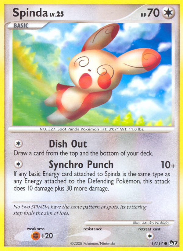 Spinda (17/17) [POP Series 7] | Total Play